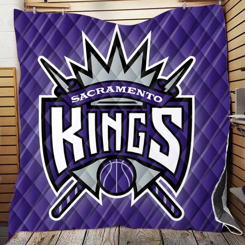 Popular NBA Team Sacramento Kings Quilt Blanket