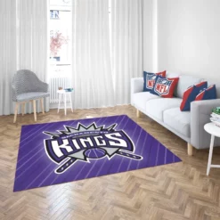 Popular NBA Team Sacramento Kings Rug 2