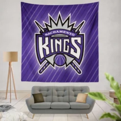 Popular NBA Team Sacramento Kings Tapestry