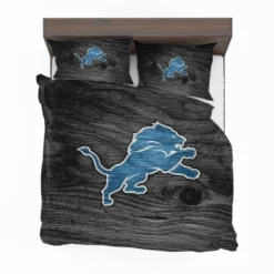 Popular NFL American Football Team Detroit Lions Bedding Set 1