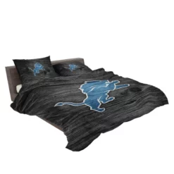 Popular NFL American Football Team Detroit Lions Bedding Set 2