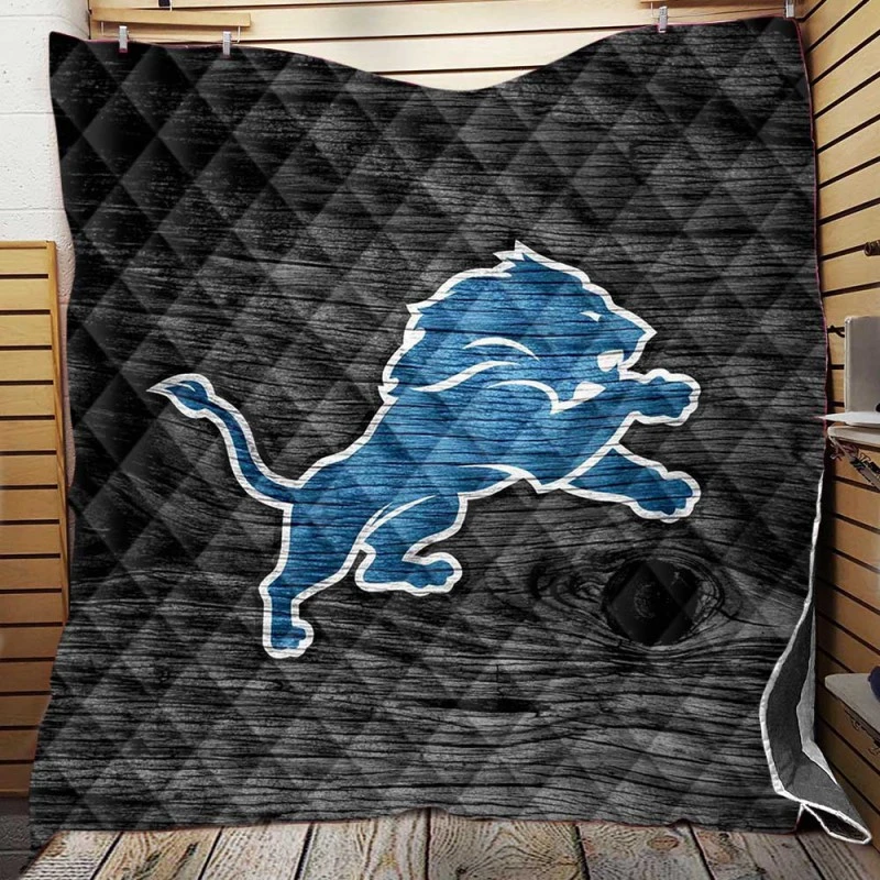 Popular NFL American Football Team Detroit Lions Quilt Blanket
