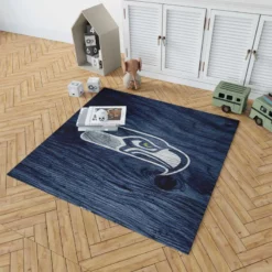 Popular NFL Team Seattle Seahawks Rug 1