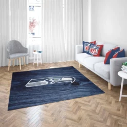 Popular NFL Team Seattle Seahawks Rug 2