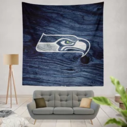Popular NFL Team Seattle Seahawks Tapestry