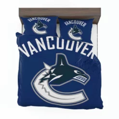 Popular NHL Club Vancouver Canucks Bedding Set 1