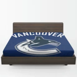 Popular NHL Club Vancouver Canucks Fitted Sheet 1