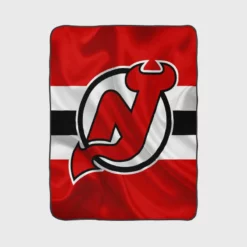 Popular NHL Hockey Team New Jersey Devils Fleece Blanket 1