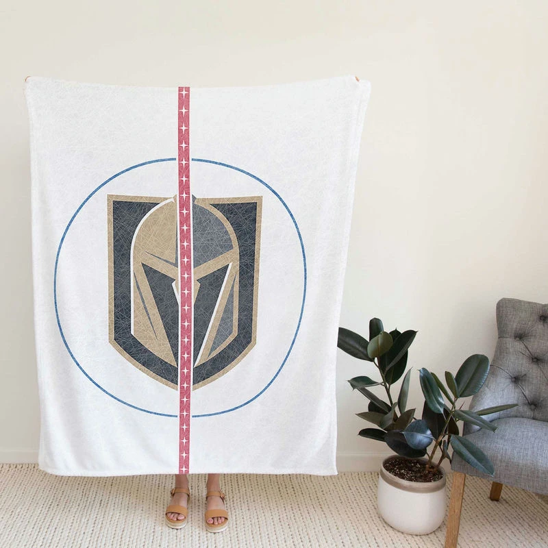 Popular NHL Team Vegas Golden Knights Fleece Blanket
