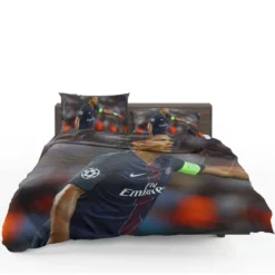 Popular PSG Football Player Thiago Silva Bedding Set