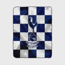 Popular Soccer Team Tottenham Logo Fleece Blanket 1