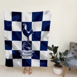 Popular Soccer Team Tottenham Logo Fleece Blanket