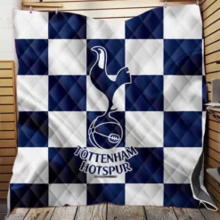 Popular Soccer Team Tottenham Logo Quilt Blanket