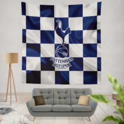 Popular Soccer Team Tottenham Logo Tapestry