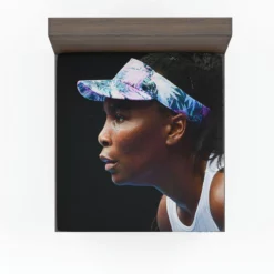 Popular Tennis Player Venus Williams Fitted Sheet