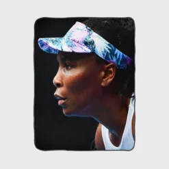 Popular Tennis Player Venus Williams Fleece Blanket 1