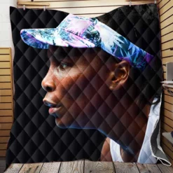 Popular Tennis Player Venus Williams Quilt Blanket