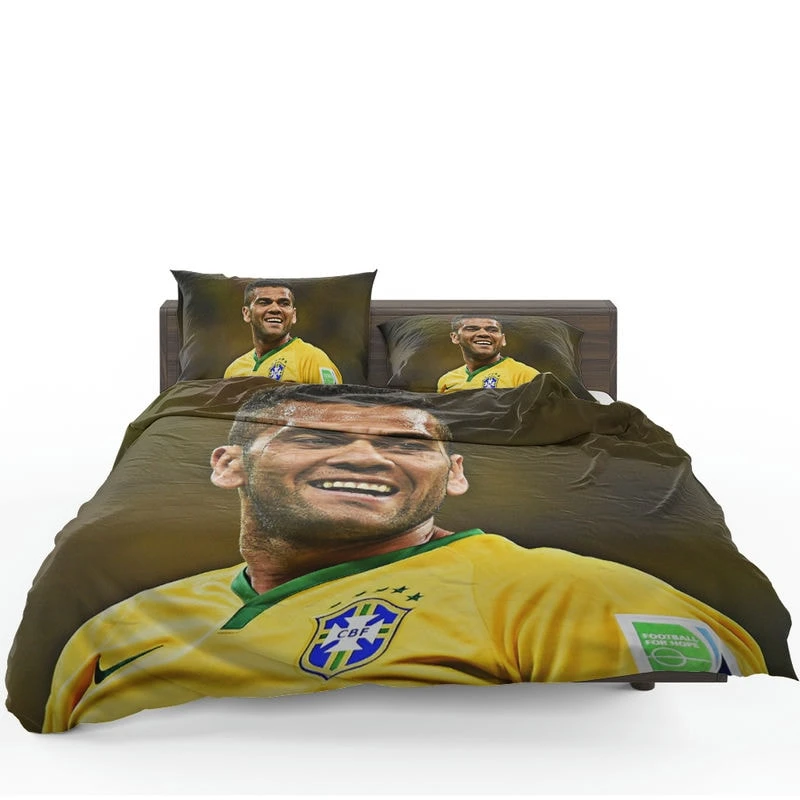 Populer Brazilian Football Player Dani Alves Bedding Set