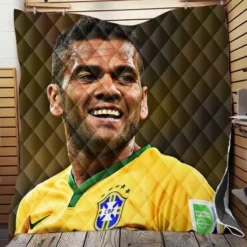 Populer Brazilian Football Player Dani Alves Quilt Blanket