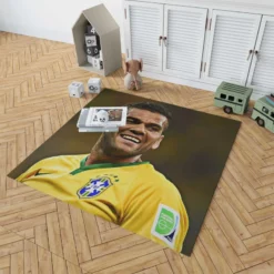 Populer Brazilian Football Player Dani Alves Rug 1