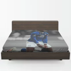 Populer Footballer Romelu Lukaku Fitted Sheet 1