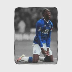 Populer Footballer Romelu Lukaku Fleece Blanket 1