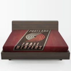 Portland Trail Blazers NBA Fitted Sheet 1