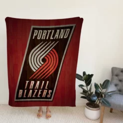 Portland Trail Blazers NBA Fleece Blanket