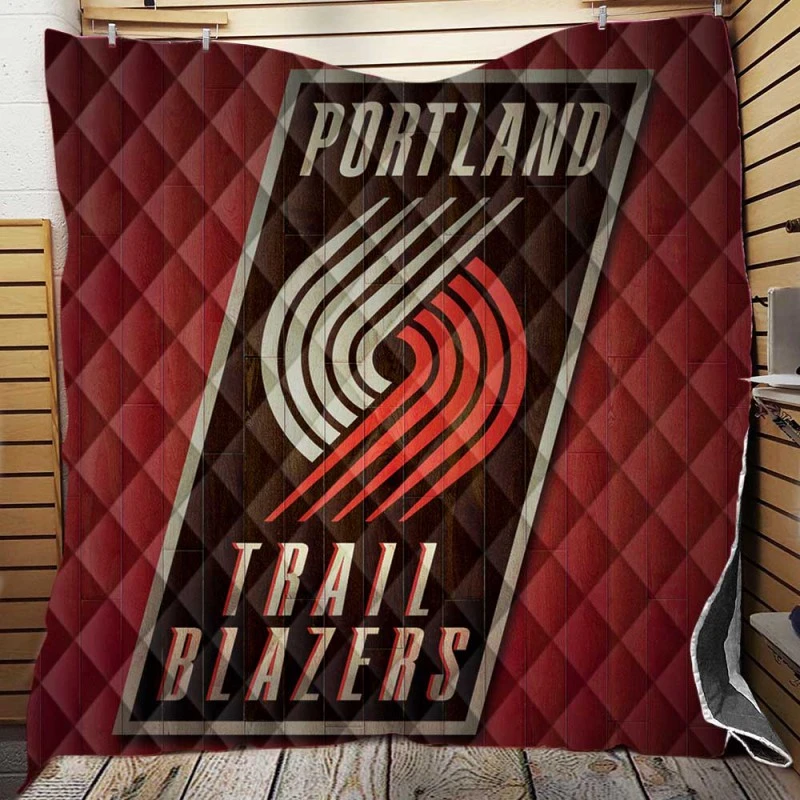 Portland Trail Blazers NBA Quilt Blanket
