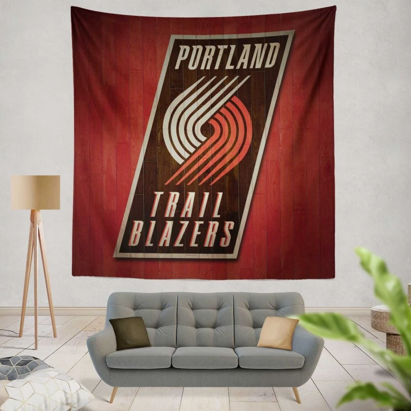 Portland Trail Blazers NBA Tapestry