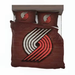 Portland Trail Blazers Team Logo Bedding Set 1