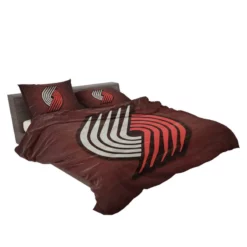 Portland Trail Blazers Team Logo Bedding Set 2