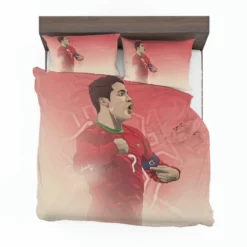 Portugal Captain Cristiano Ronaldo Bedding Set 1