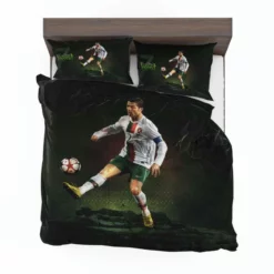 Portugal Soccer Player Cr7 Cristiano Ronaldo Bedding Set 1