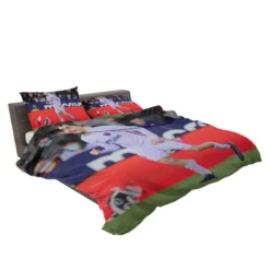 Powerful Barcelona Football Player Pedri Bedding Set 2