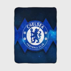 Powerful British Chelsea Logo Fleece Blanket 1