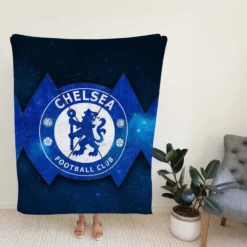 Powerful British Chelsea Logo Fleece Blanket