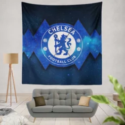 Powerful British Chelsea Logo Tapestry