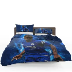 Powerful Chelsea Soccer Player N Golo Kante Bedding Set