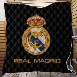 Powerful Football Club Real Madrid Quilt Blanket
