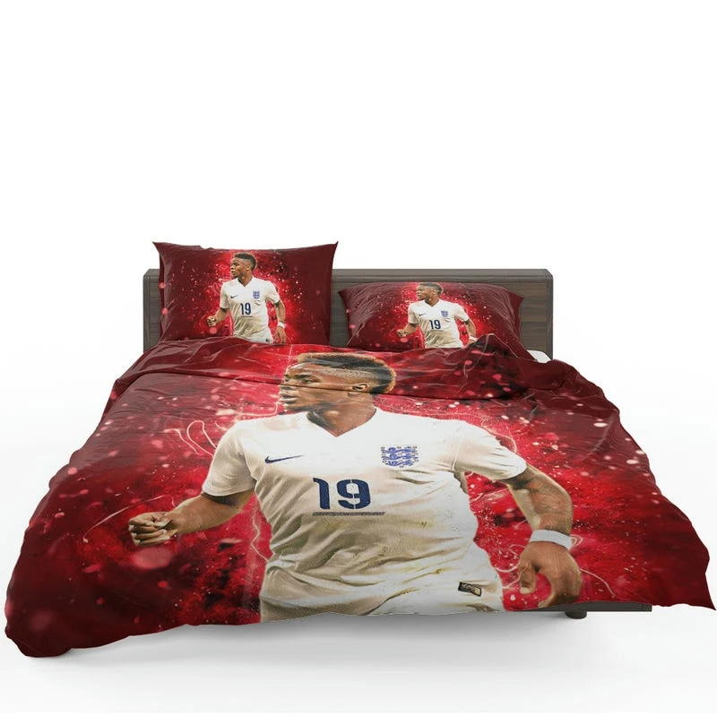 Powerful Football Raheem Sterling Bedding Set