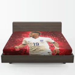 Powerful Football Raheem Sterling Fitted Sheet 1