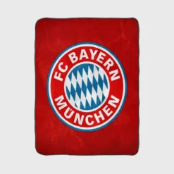 Powerful German Club FC Bayern Munich Fleece Blanket 1