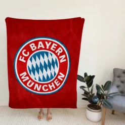 Powerful German Club FC Bayern Munich Fleece Blanket