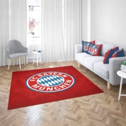 Powerful German Club FC Bayern Munich Rug 2