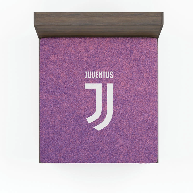 Powerful Italian Soccer Club Juventus FC Fitted Sheet