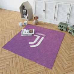 Powerful Italian Soccer Club Juventus FC Rug 1