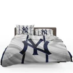 Powerful MLB Baseball Team New York Yankees Bedding Set