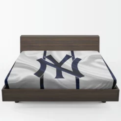 Powerful MLB Baseball Team New York Yankees Fitted Sheet 1