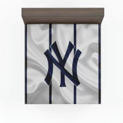 Powerful MLB Baseball Team New York Yankees Fitted Sheet